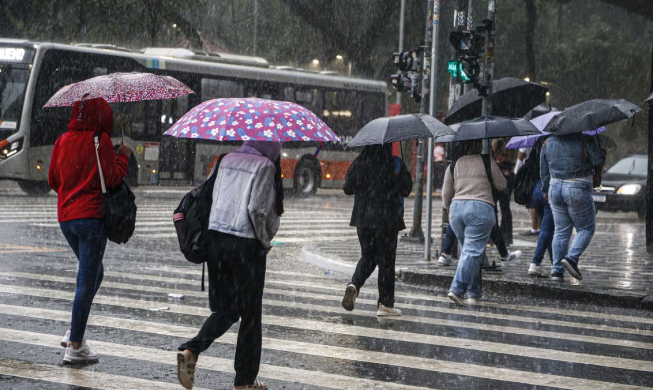 Feriadão deve ter chuva e queda de temperatura no centro-sul do país