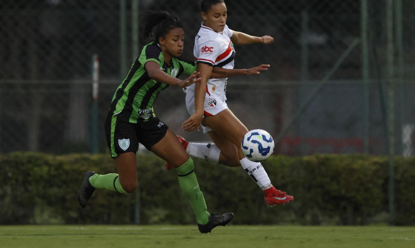 América-MG supera São Paulo por 3 a 1 no Brasileirão Feminino