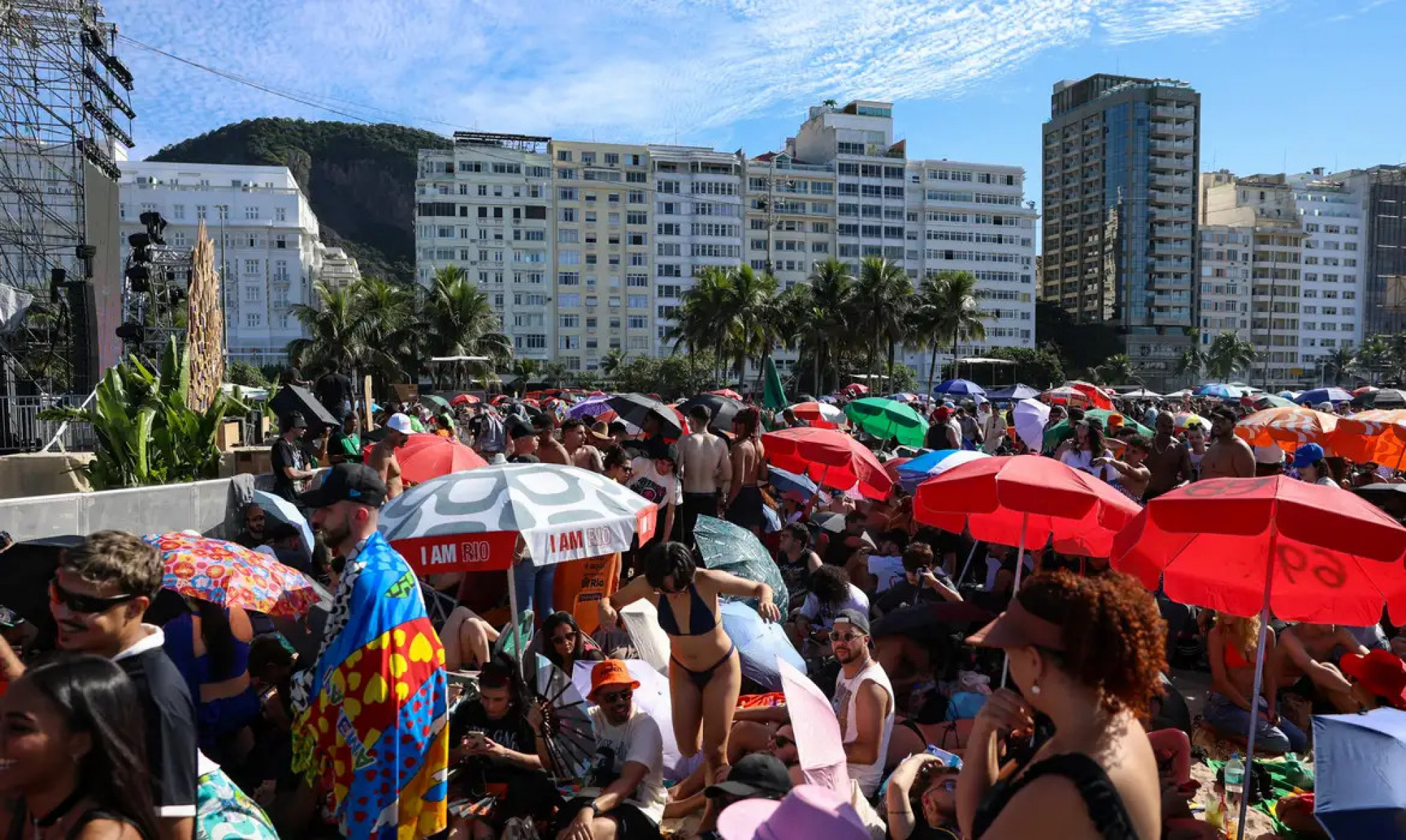 Show de Lady Gaga leva 2,1 milhões de pessoas para Copacabana