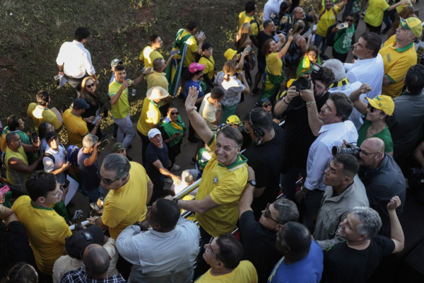 Manifestação em Brasília pede anistia a golpistas