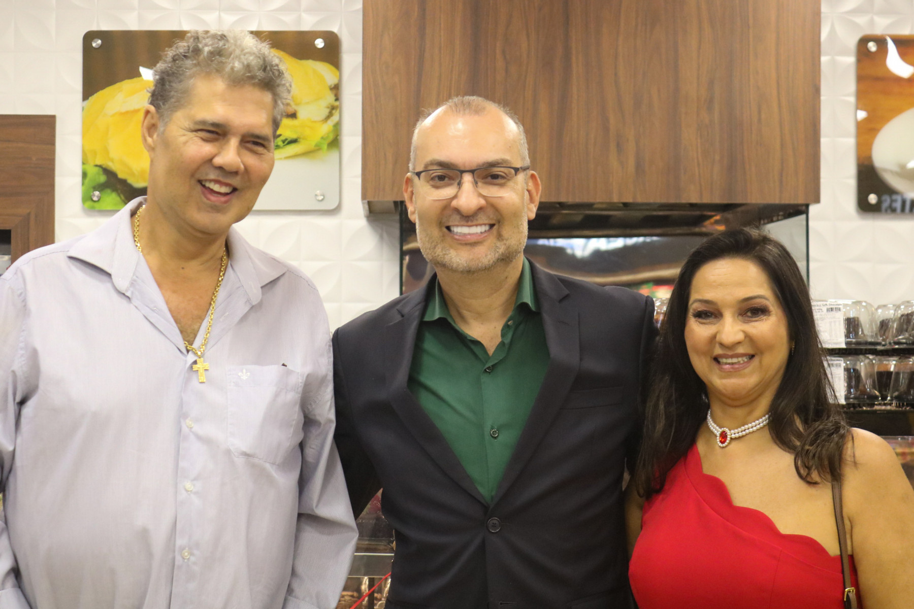 Antonio Blundi, Adolfo Oliveira e Rosângela Blundi