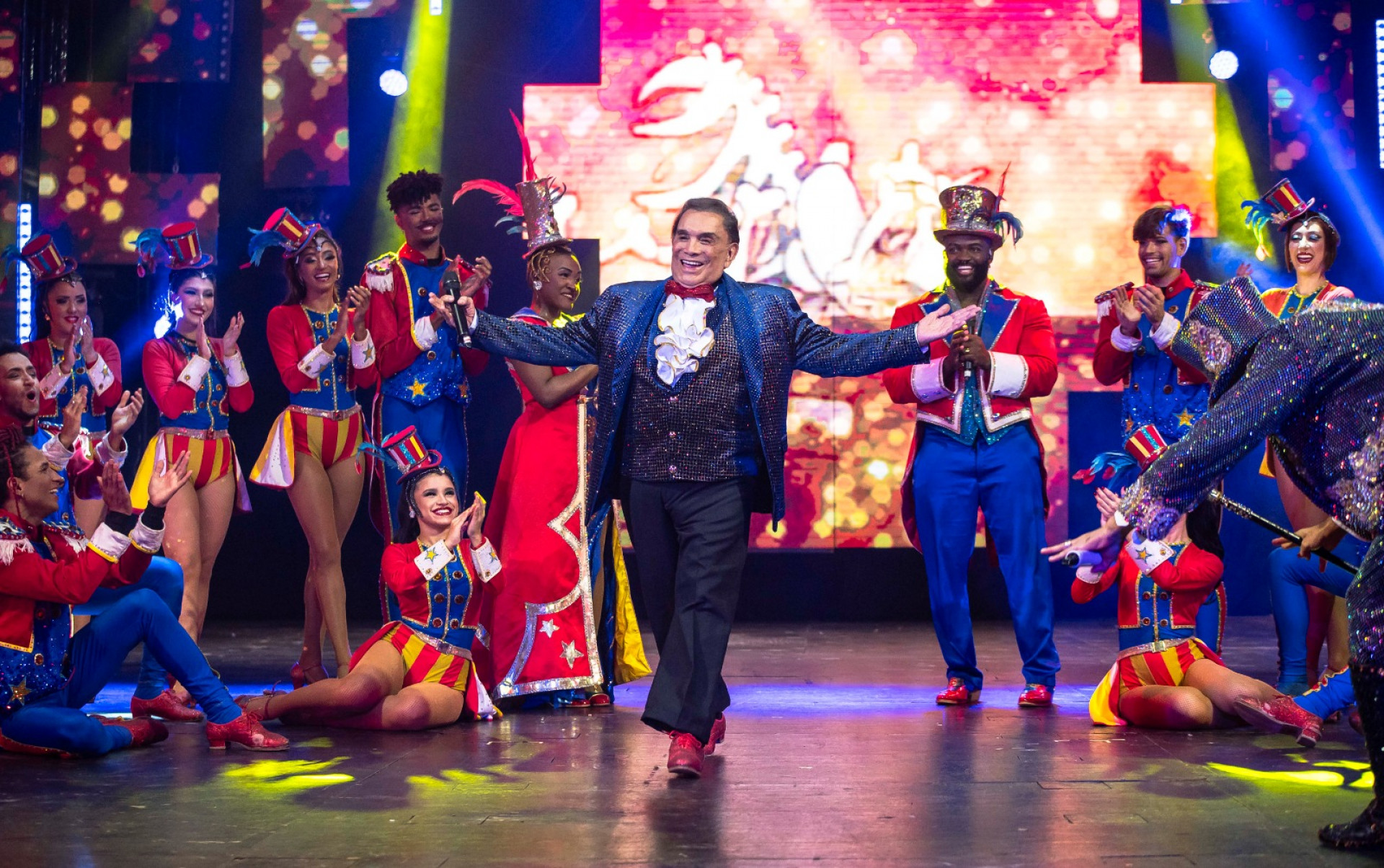 Eterno trapalhão, Dedé Santana se apresenta com o Reder Circus em Ribeirão Preto