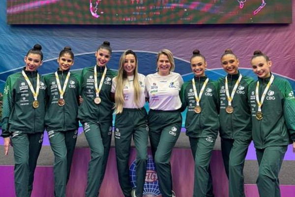 Ginástica Rítmica: Brasil fecha etapa da Copa do Mundo com três ouros