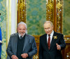 Lula estimula Putin a se reunir com Zelensky pela paz