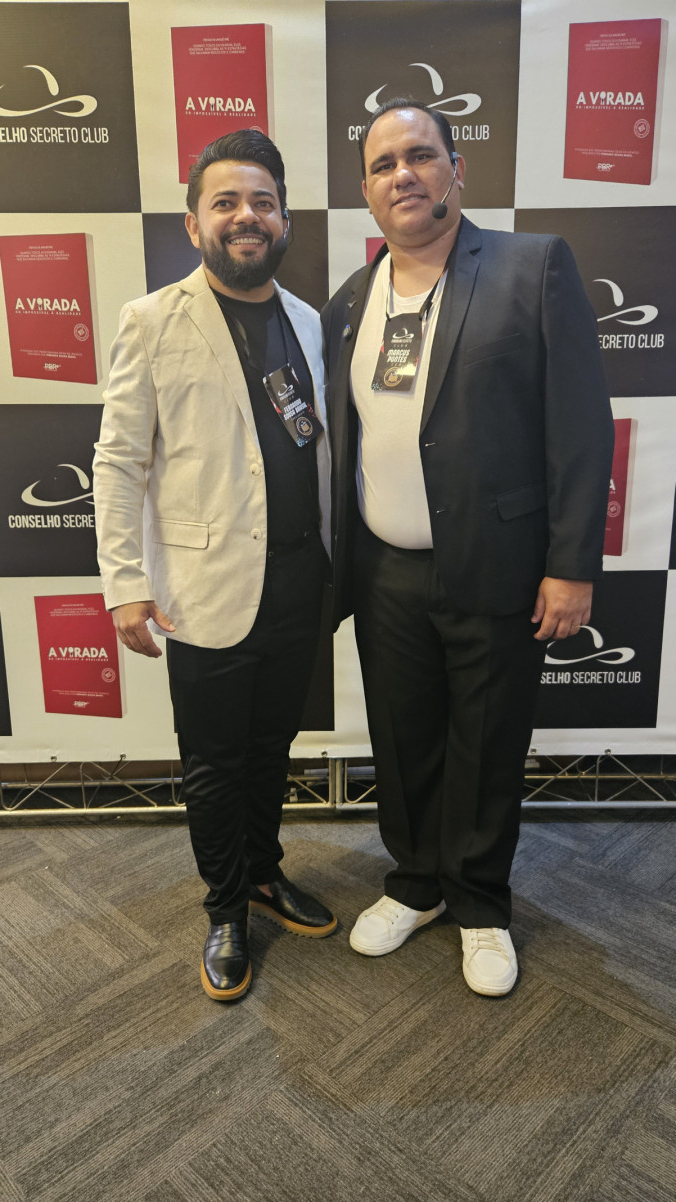Fernando Sousa Brasil e Marcus Pontes, CEO Conselho Secreto