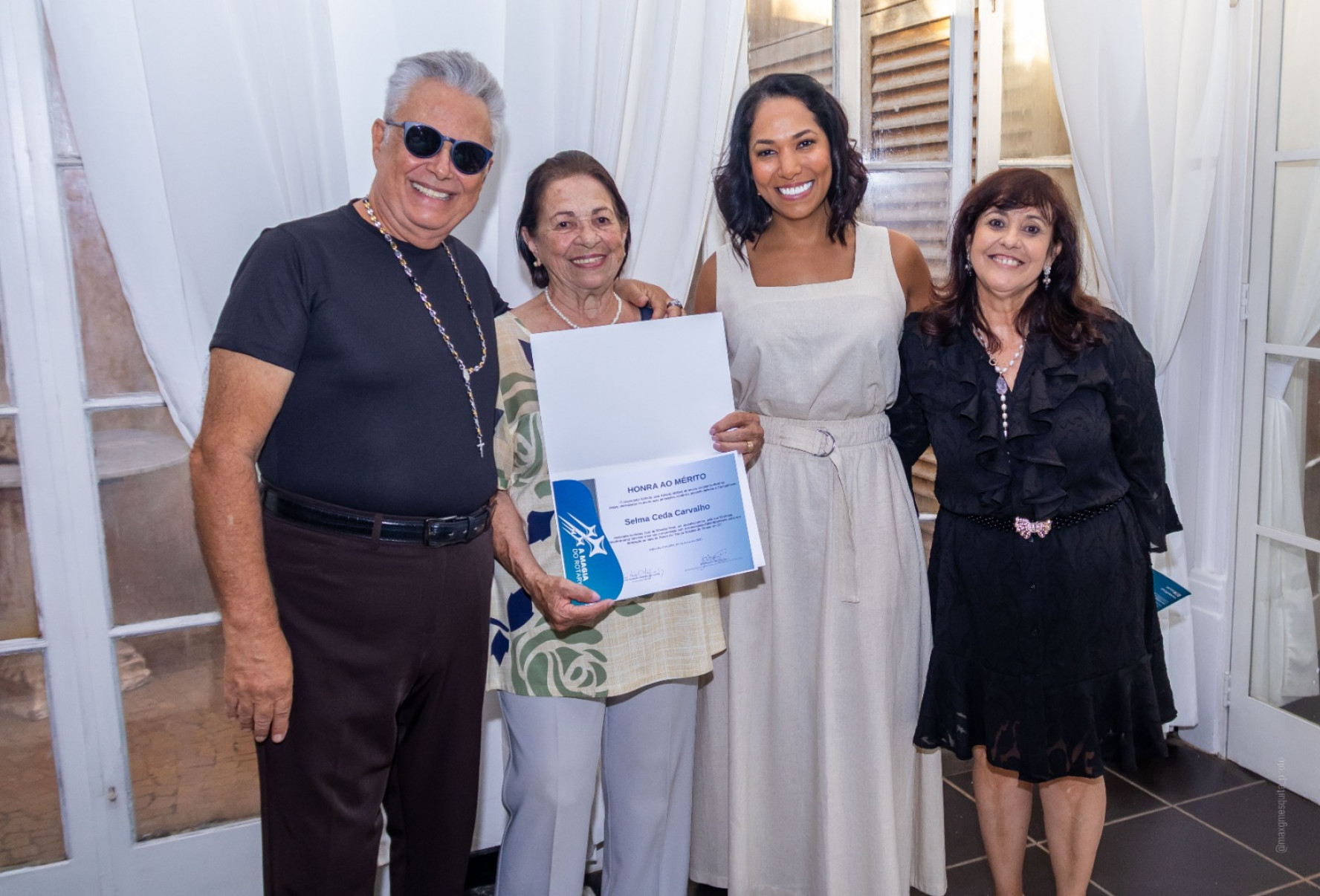Sergio Zavaglia, Selma Ceda Carvalho, Juliana Marquesini e Elis Regina Souza