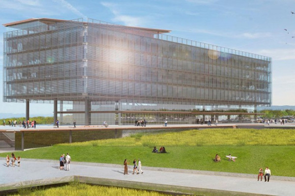 Maquete do projeto para um novo Centro Administrativo: cancelamento questionado