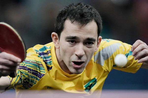 Calderano é vice-campeão mundial inédito no tênis de Mesa em campanha