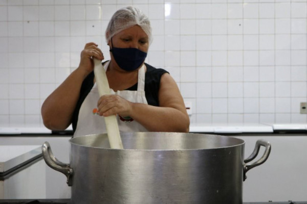Foto cozinheira