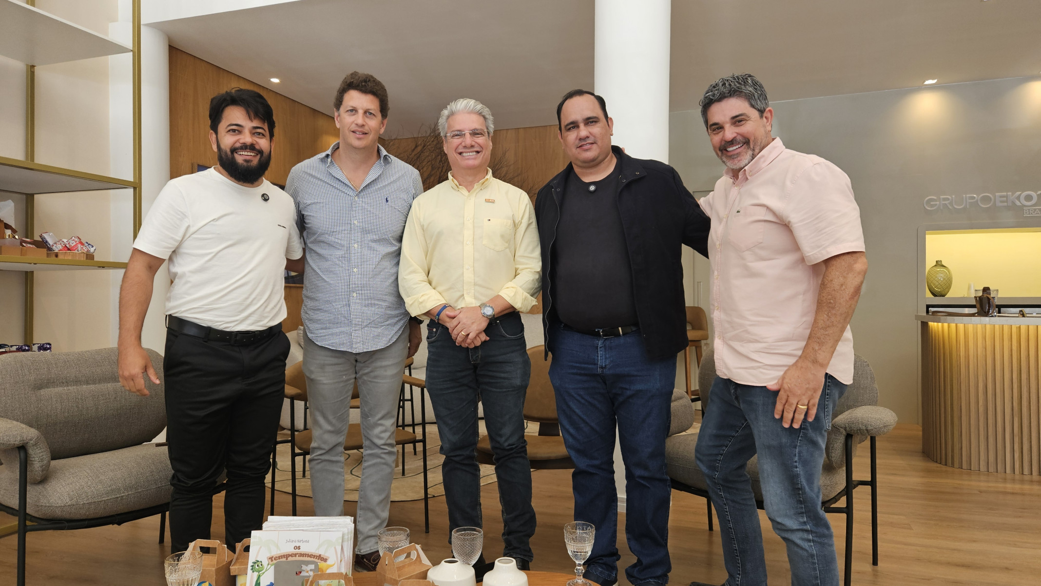 Fernando Sousa Brasil, Dep. Federal Ricardo Salles, Marco Aurélio, Marcus Pontes e Leandro Miotti