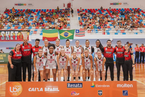 Sesi Araraquara repete 2024, bate Sampaio e leva o bi da Copa LBF