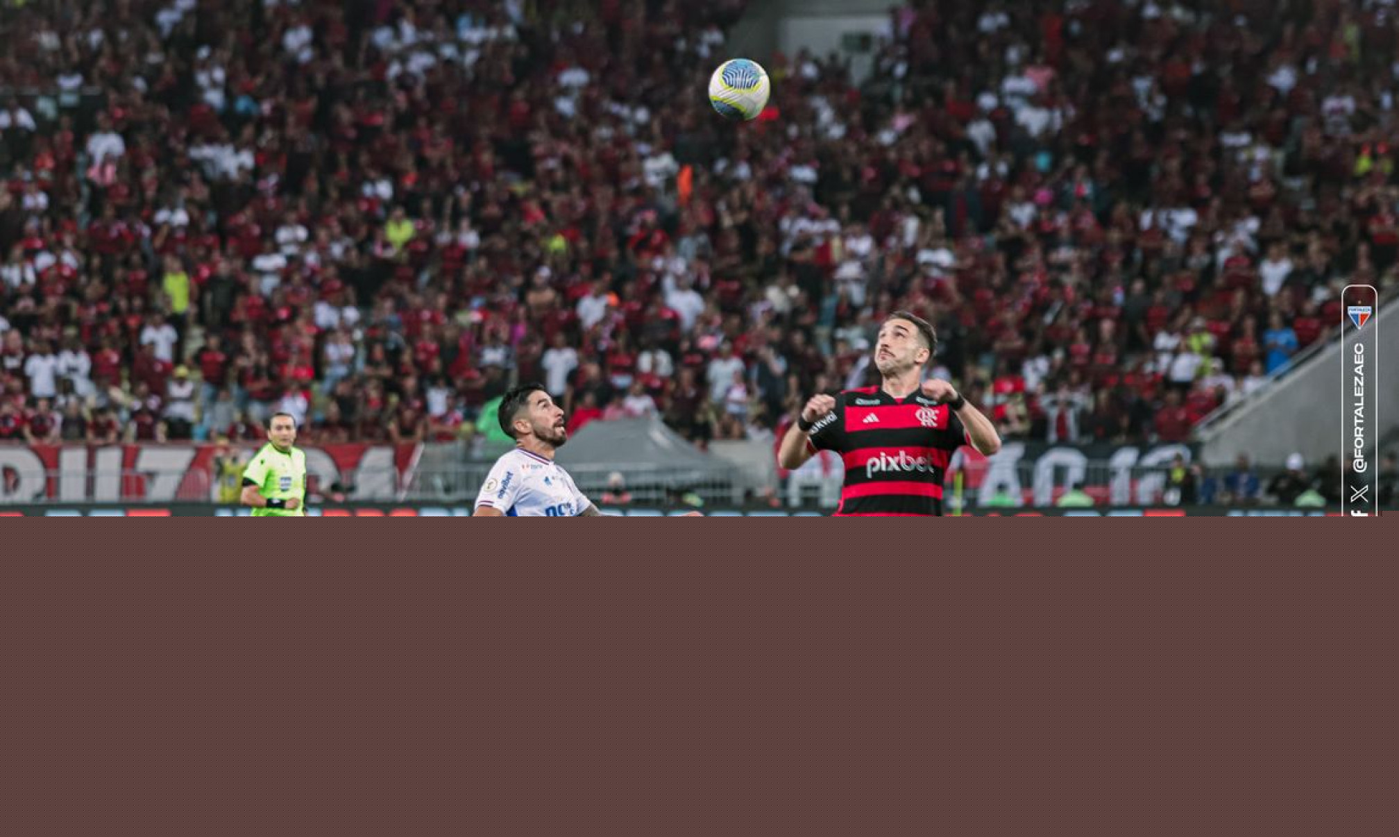 Fla enfrenta Fortaleza mirando ponta da classificação do Brasileiro