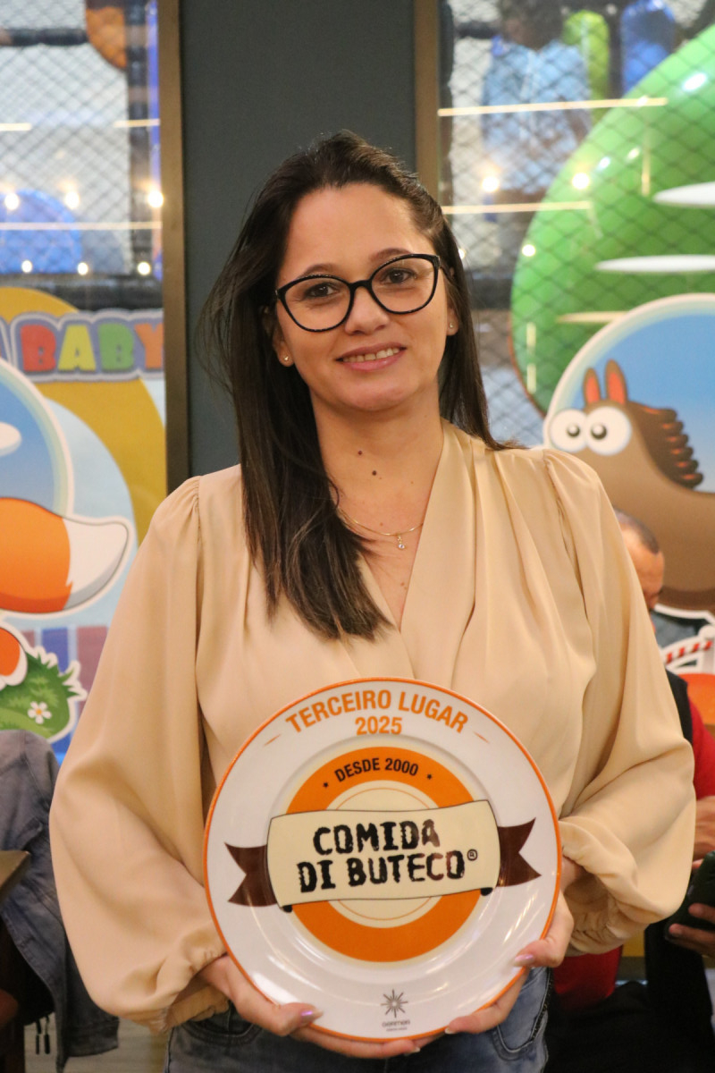  3º lugar do Comida Di Buteco JENNIFER SERGIO
