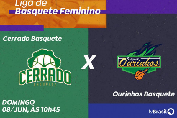 TV Brasil exibe Cerrado X Ourinhos pela Liga de Basquete Feminino