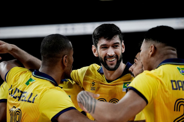 Vôlei: renovada, seleção masculina estreia 4ª feira na Liga das Nações