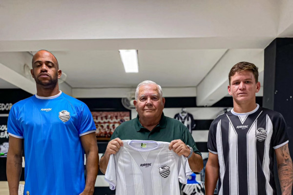 Novas camisas do Comercial para a disputa da Copa Paulista - Divulgação