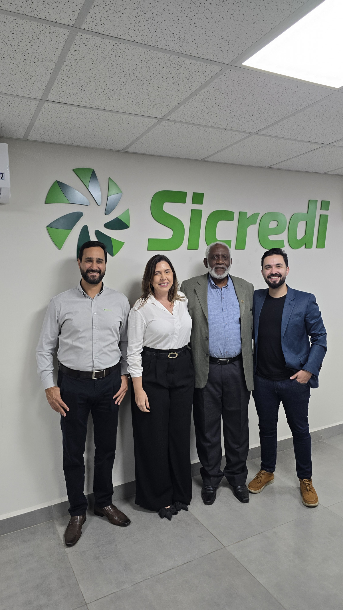 Samir Aiub Calixto, Juliana Rangel, José Carlos Barbosa e Edgar Ribas Filho 