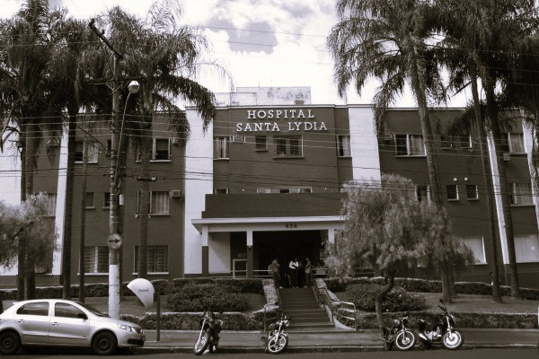 Fachada do hospital Santa Lydia, uma das unidades de saúde geridas pela fundação