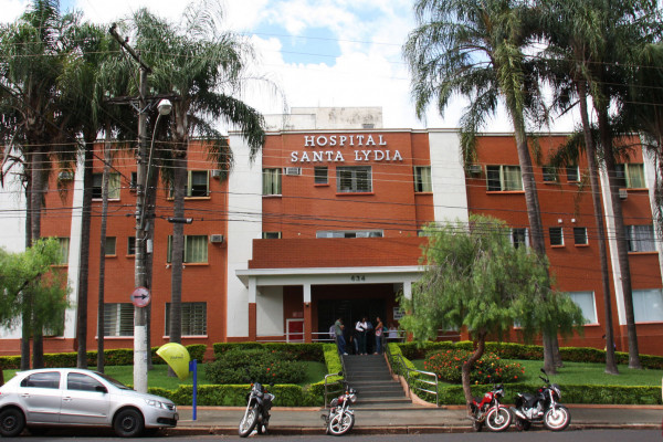 Fachada do hospital Santa Lydia, uma das unidades de saúde geridas pela fundação