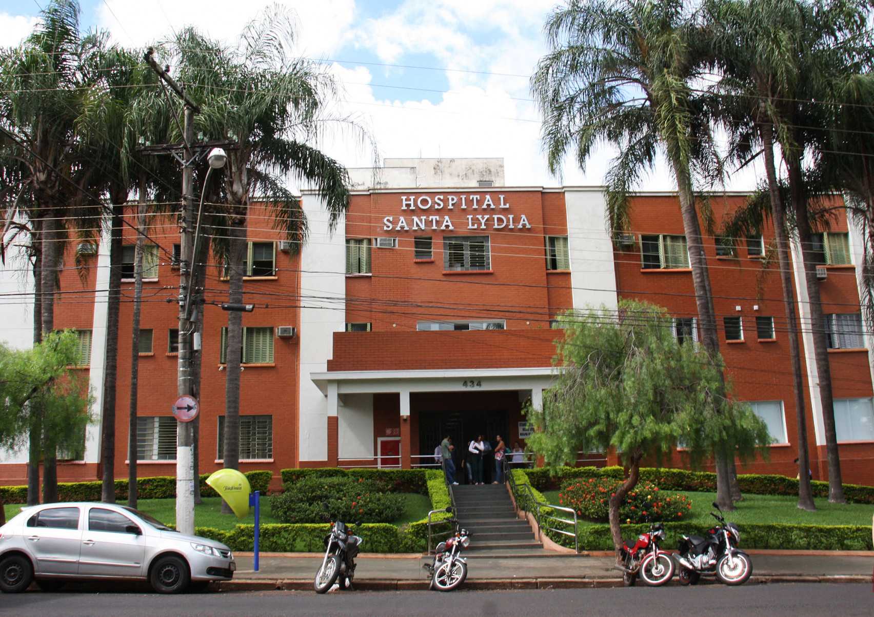 Fachada do hospital Santa Lydia, uma das unidades de saúde geridas pela fundação