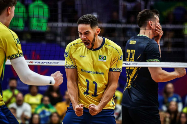 Após início apagado, Brasil vence Ucrânia de virada na Liga das Nações