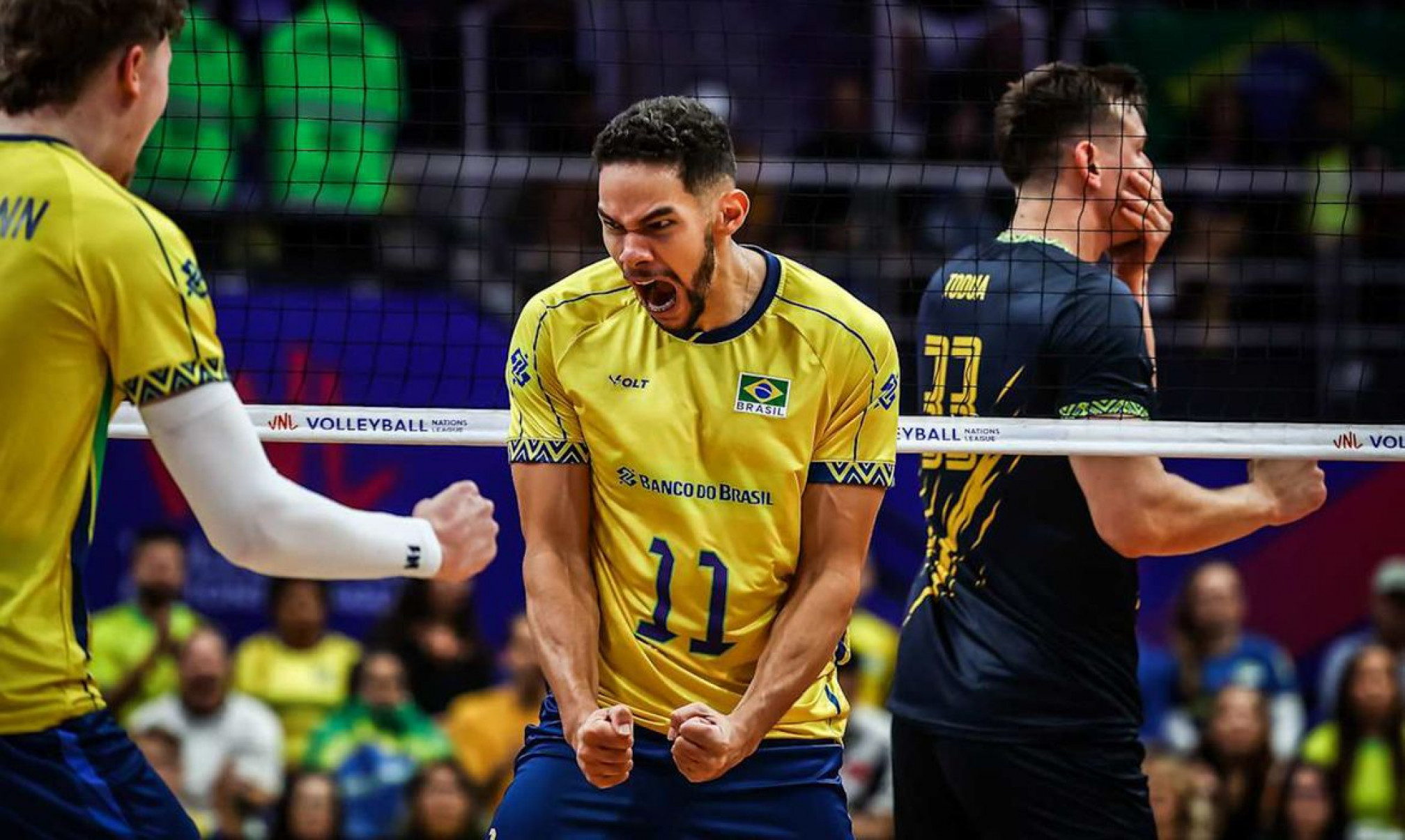 Após início apagado, Brasil vence Ucrânia de virada na Liga das Nações