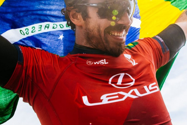 Yago Dora é campeão em Trestles, palco do surfe em Los Angeles 2028