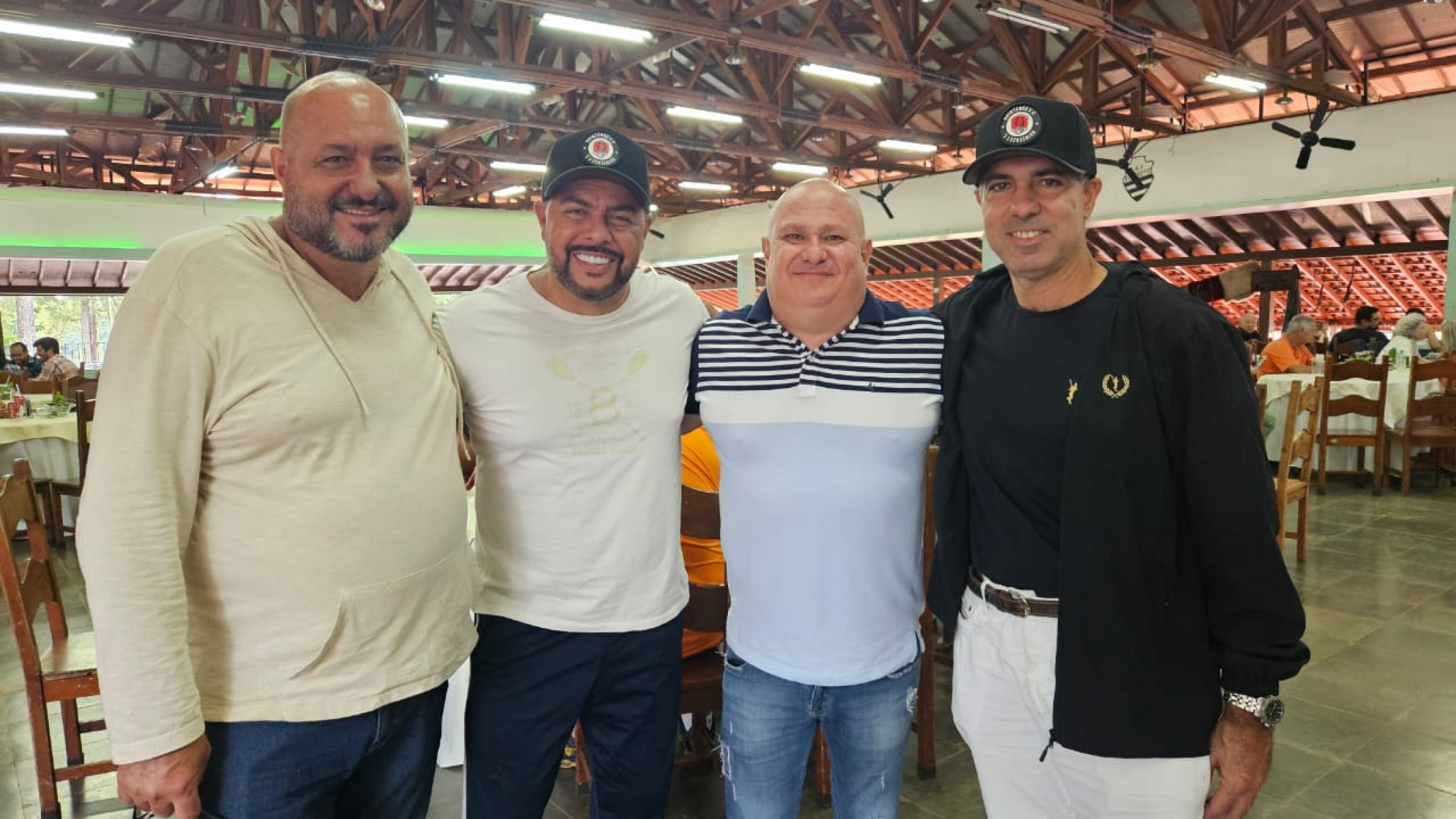 Roberval Melon, Jeander Machado, Renato Nascimento e Ricardo Liporassi