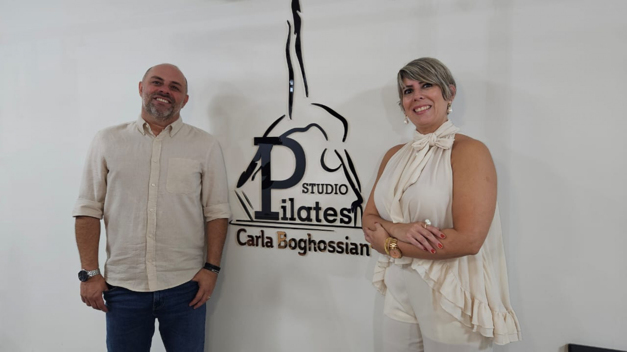 André Boghossian  e Carla Boghossian