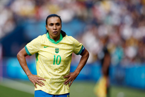 Será um marco para o futebol feminino, diz Marta sobre Copa no Brasil