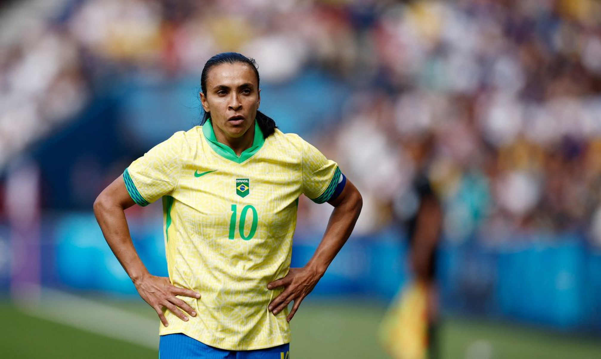 Será um marco para o futebol feminino, diz Marta sobre Copa no Brasil 