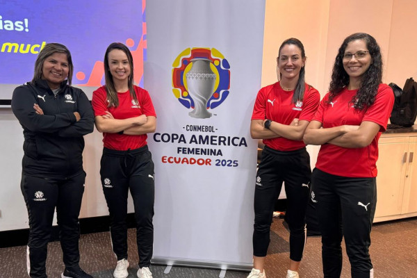 Brasileiras apitam abertura da Copa América Feminina