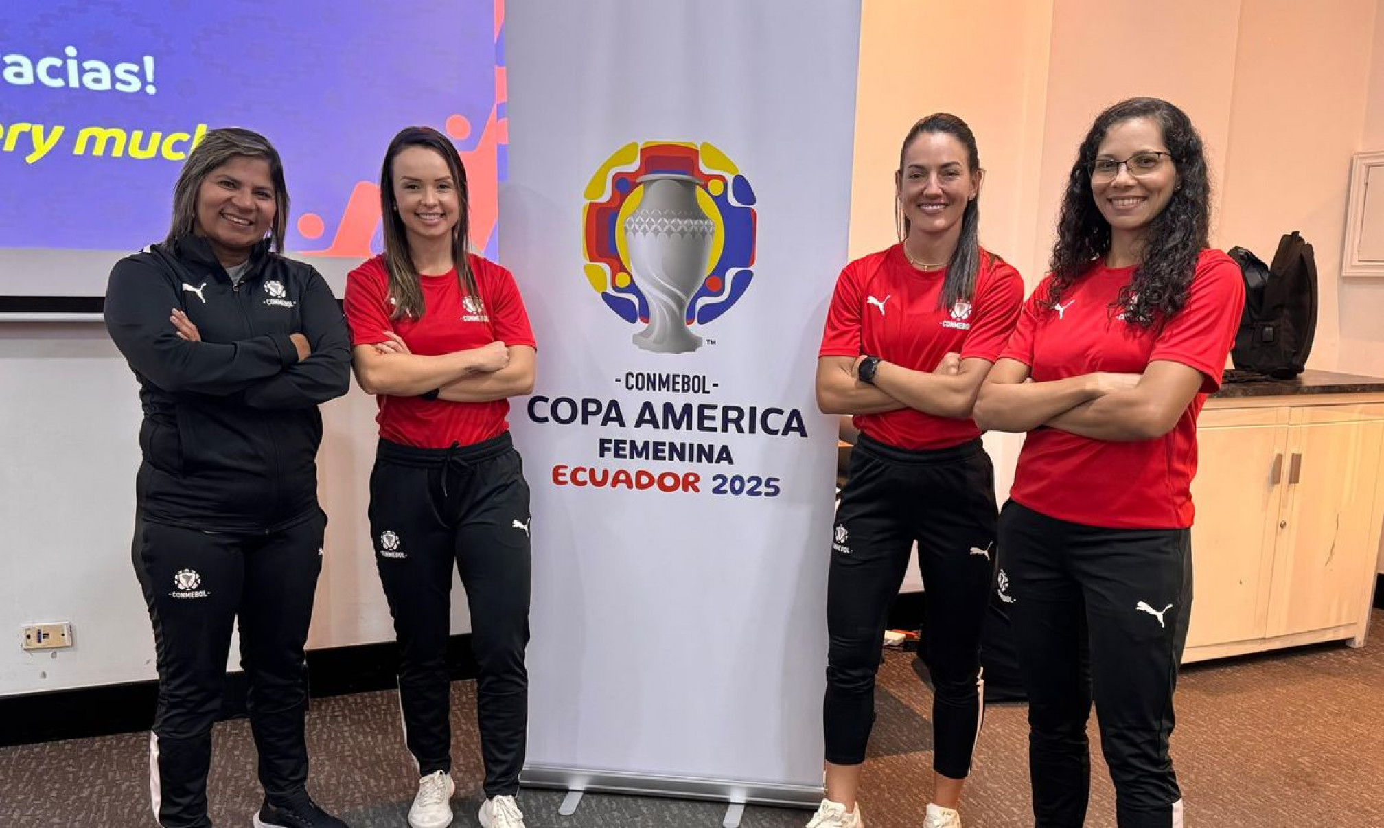 Brasileiras apitam abertura da Copa América Feminina