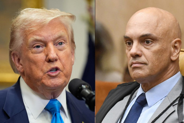 Trump cita Bolsonaro, Moraes e plataformas para justificar taxação