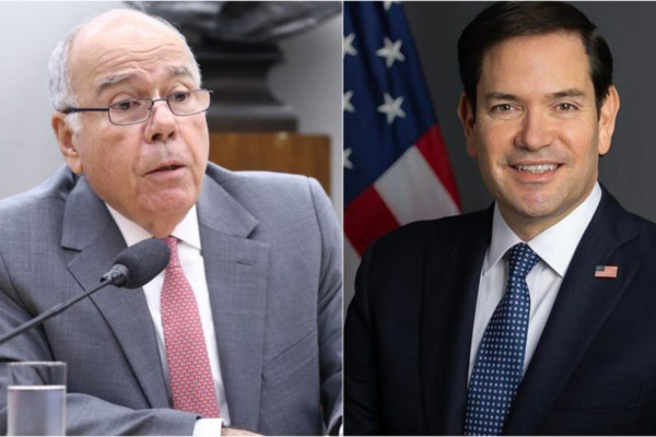 Mauro Vieira se reúne com Marco Rubio nos Estados Unidos