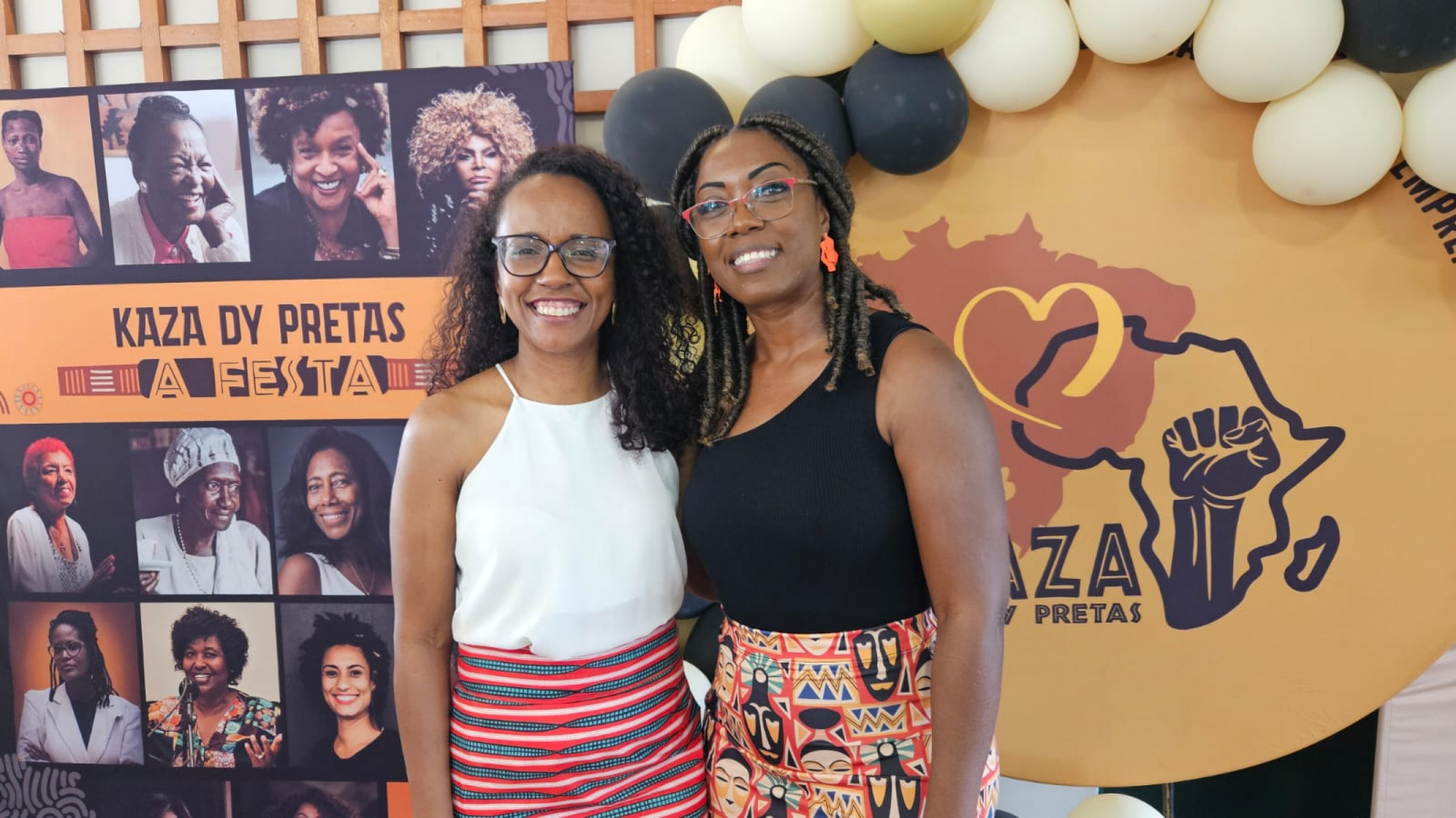 Glaucia Brito e Eliana Cristina da Silva
