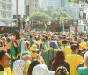 Ato em São Paulo pede anistia a Bolsonaro e exalta Trump