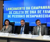 Campanha nacional coleta DNA de familiares de desaparecidos