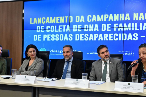 Campanha nacional coleta DNA de familiares de desaparecidos
