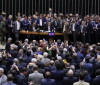 Após obstrução de Plenário, Hugo Motta abre sessão e pede respeito
