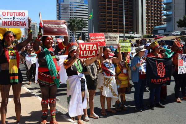 Marcha das Mulheres Indígenas defende luta contra a violência