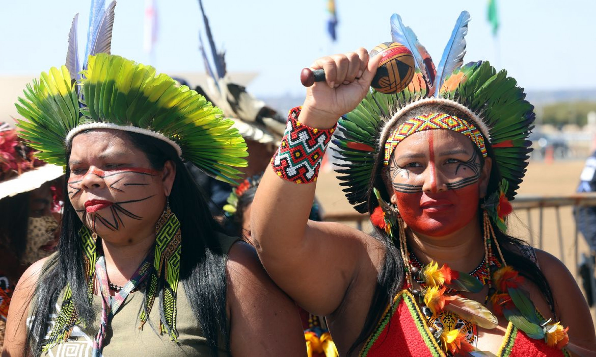Jogadoras indígenas são homenageadas pelo Museu do Futebol