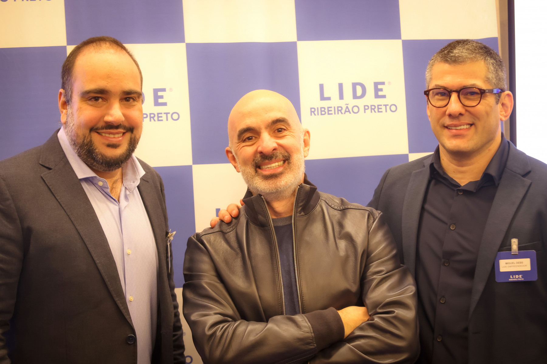 Victor Bermudes, Carlos Scappini e Miguel El Debs 