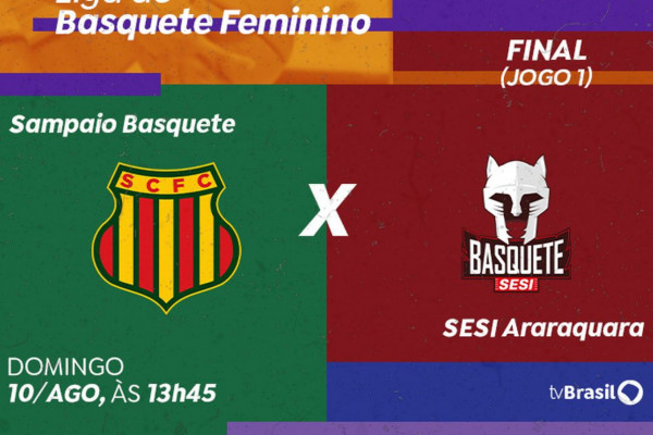 Sampaio Basquete e Sesi Araraquara disputam final da LBF