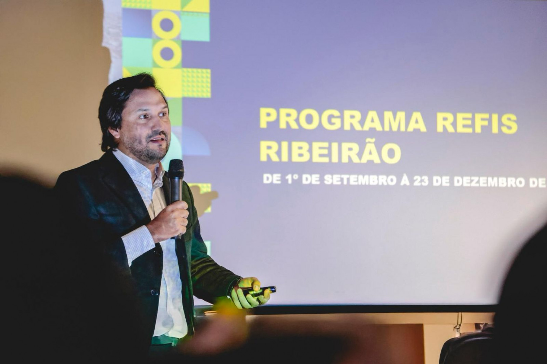 Fernando Oliveira Soares, durante anúncio do Refis