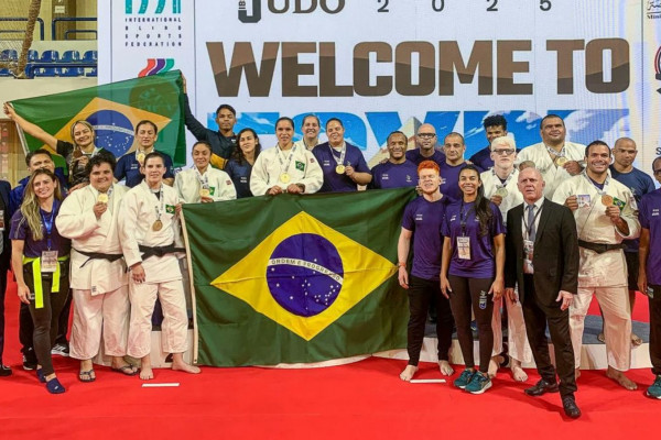 Brasil fecha Grand Prix de judô paralímpico da IBSA com título geral