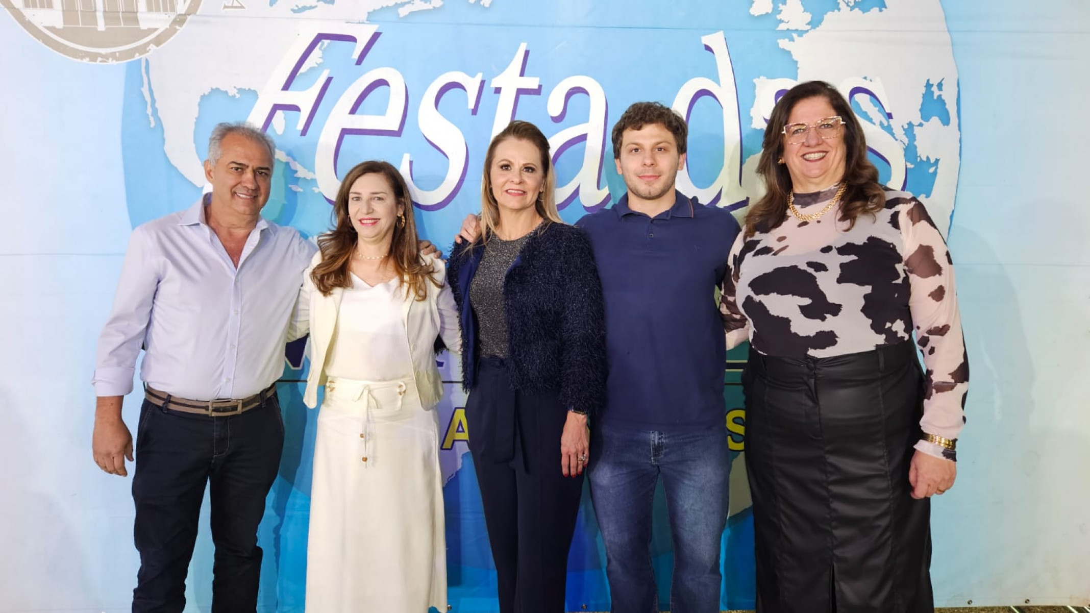 Itamar Bueno, Dulcinea Bueno, Andréa Gaspar, Yann Carrascosa e Maria Fernanda Molezini.