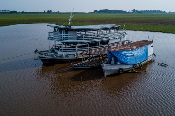 ANA declara situação crítica de rios da Amazônia por escassez dágua