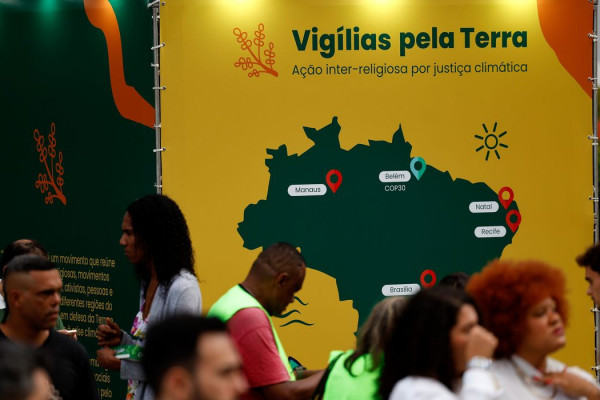 Com COP30 no Brasil, vigília religiosa pede conscientização ambiental