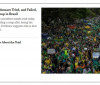 Imprensa ocidental destaca ineditismo do julgamento de Bolsonaro